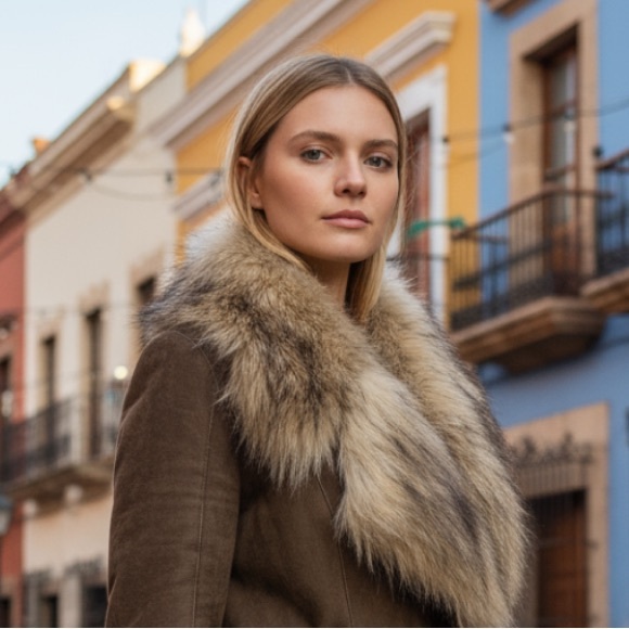 Zara Brown Toggle Coat - Picture 1 of 13